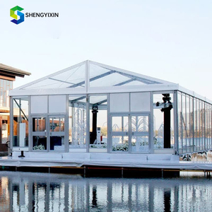 Kích Thước Lớn Sang Trọng Rõ Ràng Ngoài Trời Lều Nhôm Khung Không Thấm Nước PVC Tán Đảng Lều Cho Đám Cưới Tổ Chức Sự Kiện - Product Image 1