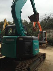 Excavateur Kobelco SK75 d'occasion vendu en usine, en bon état, avec composants centraux, moteur et moteur. - Product Image 5