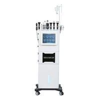 Appareil de microdermabrasion et dermabrasion pour le visage, machine de microdermabrasion 12 en 1, hydrodermabrasion