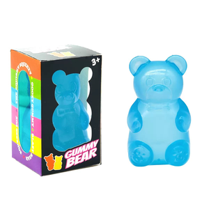 NeeDohd Style <b>Gummy</b> <b>Bear</b> Squishy Toys Transparent Jelly Maltose Stress Relief Squeeze Toys Sensory Fidget Toys Stress Balls Toys - Product Image 3