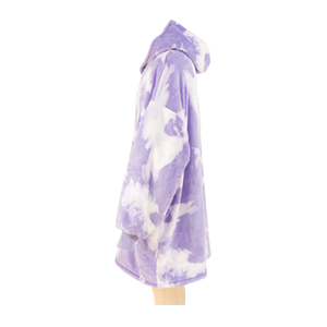 Fabricant de gros Tie-Dye imprimé à capuche couverture portable pour enfants couverture à capuche - Product Image 2