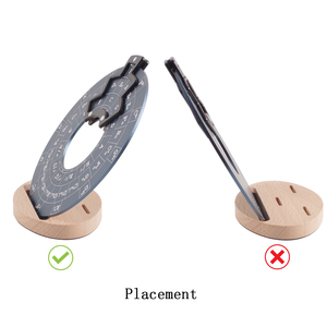 Outil d'accord musical noir en alliage d'aluminium pour guitare/basse/<span class=keywords><strong>violon</strong></span>/ukulélé, accessoire d'apprentissage de la théorie musicale RMT-A3P - Product Image 6