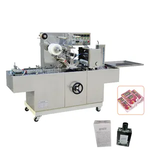 Automatic Cosmetic Perfume Chocolate CD Cigar Box Cellophane Wrapping Machine