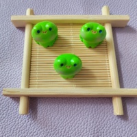 100 Piezas de Mini Figuras de Ranas Lindas, Modelo Animal, Musgo, Micropaisaje, Decoración del Hogar, Accesorios de Decoración para Jardín de Hadas en Miniatura
