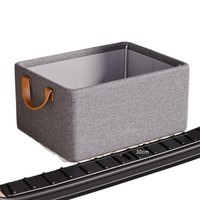 Boîte de rangement classique cationique rectangulaire pour coffre de voiture, pliable, 40L-50L, portable, pour vêtements, idéale pour les voyages