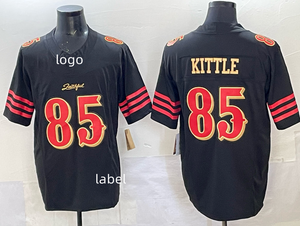 2025 nuevo estilo de alta calidad camisetas de fútbol americano 49ers equipo #80 #13 #23 #54 #85 #97 Jersey cosido bordado - Product Image 5