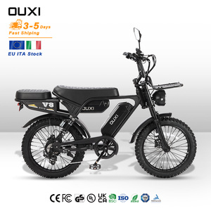 Bicicletta Elettrica da Montagna OUXI per Adulti, 250W 48V 30AH Batteria al Litio, Pneumatici Fat da 20'', Motore Posteriore da 750W, <span class=keywords><strong>E</strong></span>-Bike V8 Ultra Max - Product Image 2
