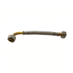 Manguera flexible para caja empotrada, 120 cm de longitud, conector trenzado de metal, tubería de suministro de agua - Product Image 3