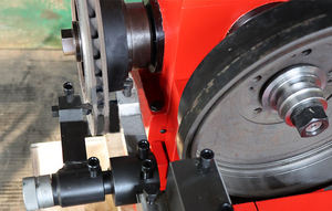 <span class=keywords><strong>Torno</strong></span> de Discos y Tambores de Freno Metálicos, Manual, Multifuncional, Horizontal, de Alta Precisión, para Autos - Product Image 4