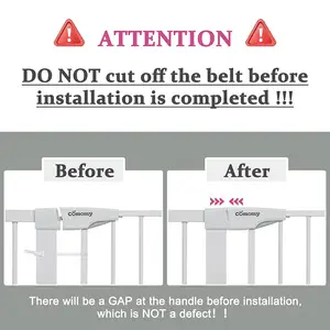 بوابة أمان للأطفال, بوابة جديدة بيضاء قابلة للسحب لحماية الأطفال من الحيوانات الأليفة ، بوابات أمان واسعة جدًا ، قفل مزدوج من مادة الصلب ، بوابة روضة للأطفال