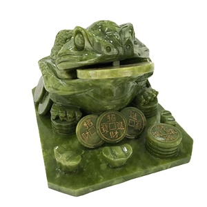 Southern Jade Golden <strong>Toad</strong> Ornaments Three-Legged Golden <strong>Toad</strong> Sculpture Home Decoration - Product Image 2