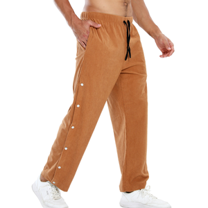 <b>Straight</b> <b>Leg</b> Joggers Elastic Waist Lightweight Breathable Spandex/Cotton Training Sweatpants Baggy <b>Track</b> <b>Pants</b> Men Autumn - Product Image 1