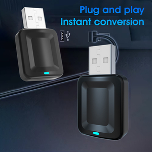 2 trong 1 không dây Carplay Adapter Plug & cắm tự động kết nối không có sự chậm trễ chuyển đổi có dây để không dây tương thích cho iPhone & <span class=keywords><strong>Android</strong></span> - Product Image 5