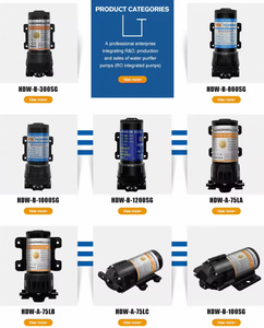 Handwei 24V DC 600 GPD RO Boosterpomp HDW-B-600SG voor waterzuiveraar, waterautomaat, koffieautomaat - Product Image 6