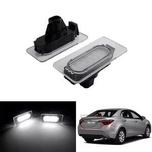 ไฟส่องป้ายทะเบียนโตโยต้า โคโรลล่า LED 6000 ลูเมน แสงสีขาว ใช้ได้กับรุ่นปี 2014 ขึ้นไป PZ128 - Product Image 3