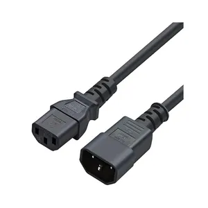 5-15P Plug C13 To C14 AC Power Cord Electrical Supplier For Construction & Real Estate Household Kitchen Home Appliances