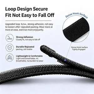 สายรัดแขนไนลอนยืดหยุ่นสำหรับ Google Fitbit Air สายรัดปรับได้ ระบายอากาศได้ดี สำหรับออกกำลังกายและเล่นกีฬา - Product Image 3