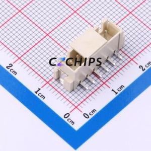 W254113K-6PW2431 Wire-to-Board Pin Header SMD,P=2.5mm Connector 1x6P 2.5mm Vertical Mount XHB - Product Image 1