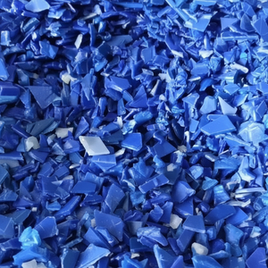 2024 tambours HDPE Offres Spéciales rebroyés/flocons de tambours blancs bleus HDPE/déchets de tambours HDPE à vendre maintenant - Product Image 1