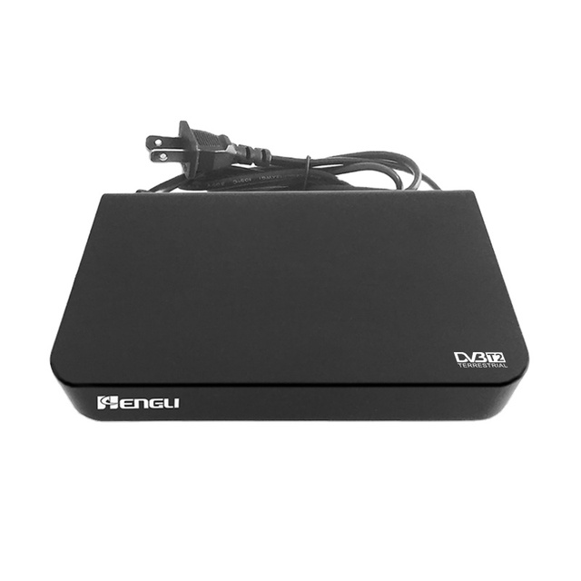 DVB T2 H.265 Scart Full HD 1080P Digital Converter Box Terrestrial TV Decoder OEM Hengli with 12 Months Warranty
