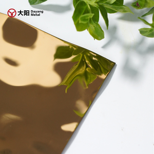 แผ่นเหล็กสแตนเลสสลักลายสีทองสีดำ<span class=keywords><strong>ไท</strong></span>เทเนียมสีเทาสีชมพูน้ำตาล201 304ตามสั่ง - Product Image 1