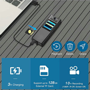 A22 <span class=keywords><strong>Mini</strong></span> Máy Ảnh Kỹ Thuật Số Đầy Đủ HD 1080P Cơ Thể Gắn Máy Ảnh Nhỏ Xách Tay Tầm Nhìn Ban Đêm Cam Cho Bảo Vệ Hàng Ngày Quay Video - Product Image 3