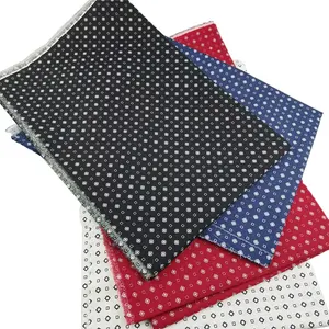 China Wholesale ready stock shirt fabric printing men's shirt fabric men shirting 100% Cotton printed Fabric Textile