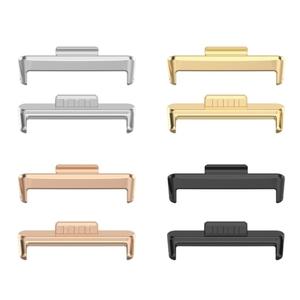 12mm 14mm 16mm 18mm 20mm 22mm Bracelet de montre en acier inoxydable Accessoire Connecteur Bande Fermoir Adaptateur pour <span class=keywords><strong>Huawei</strong></span> Fit 3/<span class=keywords><strong>4</strong></span>/4Pro - Product Image 1