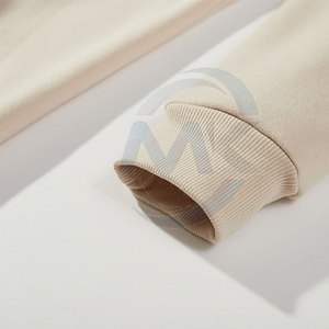 Sudaderas con capucha de hombro caído de calidad superior para hombre, diseño único de cremallera, patrón sólido bordado, cuello con capucha, último estilo para invierno - Product Image 5