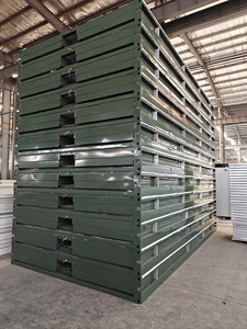 Maisons préfabriquées pliables à prix abordable, maisons conteneurs pliables en kit pour camp minier ou bureau - Product Image 6