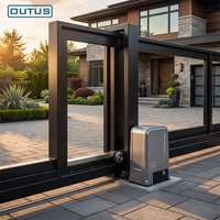 Ouvre-porte coulissant OUTUS 500 kg haute résistance DC 24V |   Pour villa résidentielle et jardin avec télécommande