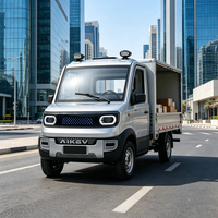 Camionnette électrique compacte HZWC, fabriquée au Shandong, 2 portes, économique, avec benne basculante, autonomie de 101 à 200 km