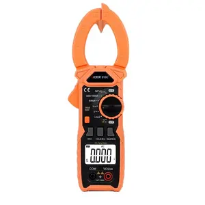 VICTOR 610C+ LCD Auto Range 5999 Count True RMS AC and DC Clamp Meter Large Voltage and Current 1000V 1000A Digital Clamp Meter