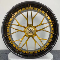 Jantes en fibre de carbone forgées XJ 5x120 22 23 pouces Jantes en alliage d'aluminium personnalisées pour RS4 RS5 RS6 R8 M3 M4 X3 X4 X5 X5M GT3