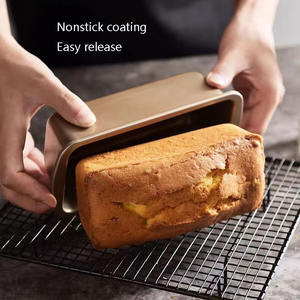 Molde largo para tostadas de pastel, caja de <span class=keywords><strong>pan</strong></span> antiadherente, molde para hornear pasteles, herramientas para el hogar, molde para tostadas - Product Image 2