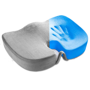 <span class=keywords><strong>Coussin</strong></span> de siège en gel à mémoire de forme confortable pour femmes enceintes soulagement du coccyx <span class=keywords><strong>coussin</strong></span> de soutien orthopédique chaise de <span class=keywords><strong>voiture</strong></span> longue assise - Product Image 1