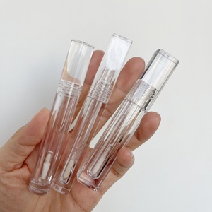 Tubes d'huile à lèvres repulpante liquide recyclables, tubes de gloss transparents en PETG, contenants vides en plastique pour gloss à lèvres - Product Image 1