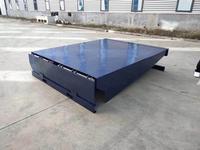 Plateforme de chargement et de déchargement hydraulique fixe de 15 tonnes, plateforme de chargement plate, double vérins hydrauliques, 380V, acier Q235, conteneur