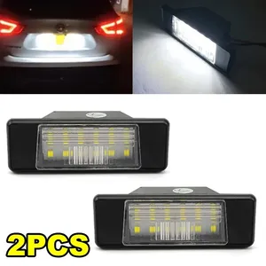 Lampe de plaque d'immatriculation LED sans erreur pour Nissan X-Trail T30 T31 Qashqai J10 J11 Primera <span class=keywords><strong>Pathfinder</strong></span> R51 Juke F15 (<span class=keywords><strong>1</strong></span>/2 pièces) - Product Image 1