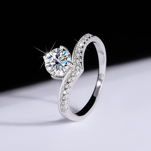 Wholesale Women's 925 Sterling <strong>Silver</strong> <strong>Eternity</strong> <strong>Ring</strong> Trendy Bling Bling Baguette Morganite Rhodium Plated Engagement Wedding Gift - Product Image 6