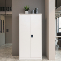 Meubles de bureau en acier et métal au design moderne, classeurs et armoires pour la maison et l'école, rangement réglable des documents