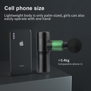 Venta al por mayor <span class=keywords><strong>Top</strong></span> Ventas Mini Pistola de Masaje Mango Inalámbrico Tejido Profundo Vibración Cuerpo Músculo Terapia de Masaje Portátil Pistola Fascial - Product Image 4