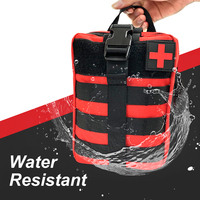 Kit de Primeros Auxilios Táctico de Emergencia, Ligero, Compacto, Portátil, de Nailon, Herramientas de Supervivencia para Traumas, Trabajo, Escalada