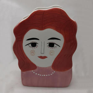 Pot de fleur décoratif de fille en céramique 3D personnalisé populaire jardinière succulente <span class=keywords><strong>pas</strong></span> <span class=keywords><strong>cher</strong></span> Pot de fleur artificielle belles jardinières - Product Image 4