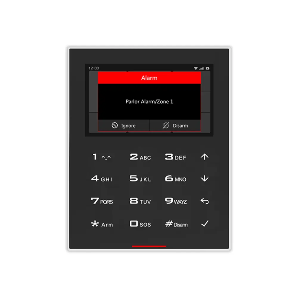 Staniot تخصيص H500 تويا WIFI GSM لص الأمن نظام لوحة زر الإنذار التي يمكن تعيين 5 مجموعات من التنبيه عدد