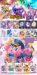 <span class=keywords><strong>Jeu</strong></span> de cartes <span class=keywords><strong>My</strong></span> <span class=keywords><strong>Little</strong></span> <span class=keywords><strong>Pony</strong></span> Twilight Sparkle, collection rare de personnages de film, anime, princesse, jouets de société pour enfants, cadeau - Product Image 4