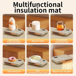 Calentador de Tazas Inteligente con Calentamiento Eficiente, 3 Ajustes de Temperatura, Calentador de Tazas y Mug con Doble Función, Calentador de Café para Café y Velas - Product Image 6