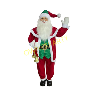 Décorations <span class=keywords><strong>de</strong></span> Noël d'intérieur Danse électrique Décoration du Père Noël Modèles animatroniques amusants Noël avec chanson anglaise - Product Image 4