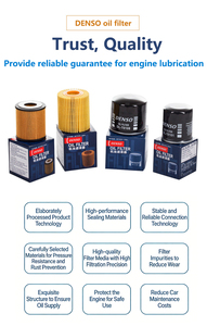 Filtros de Óleo de Motor DENSO Originais para Carros Toyota Levine Lexus IC260340-2590 04152-37010 - Product Image 2