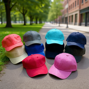 Cappellino da Baseball Angelina in Cotone Lavato Tinta Unita, Regolabile 58-60Cm, Unisex per Uso Esterno - Product Image 2